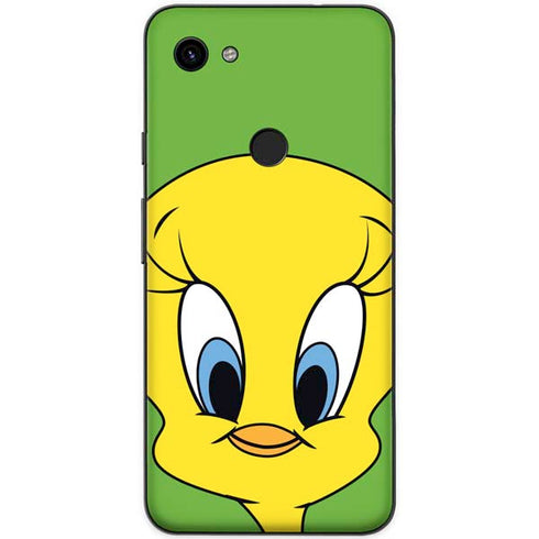 Looney Tunes Tweety Bird Zoomed In Google Pixel 3a XL Skin